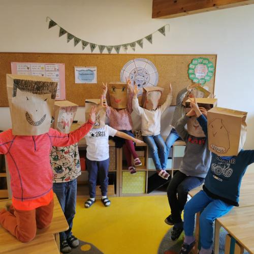 Papiermasken basteln