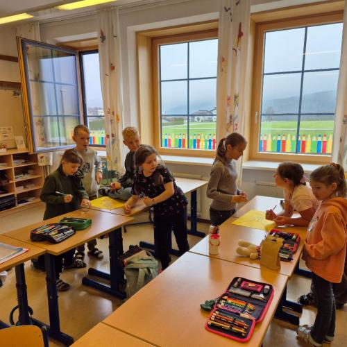 Erarbeitung der Themen in Gruppen 