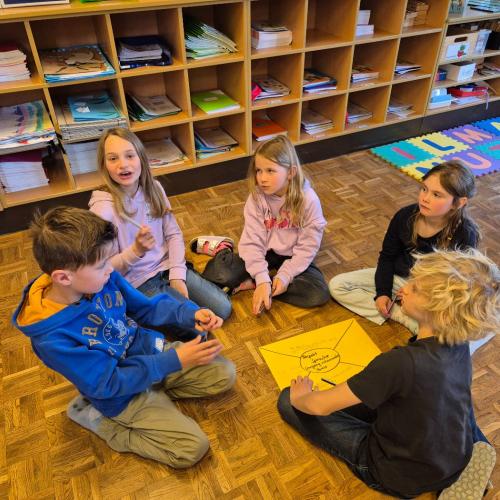 Erarbeitung der Themen in altersgemischten Gruppen 