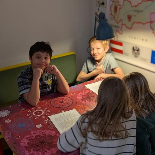 Gruppenarbeit mit der 4.Stufe 