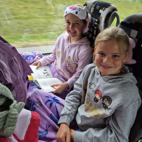 Anfahrt zur Sicherheitsolympiade 