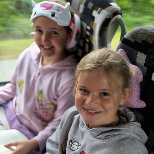 Anfahrt zur Sicherheitsolympiade 