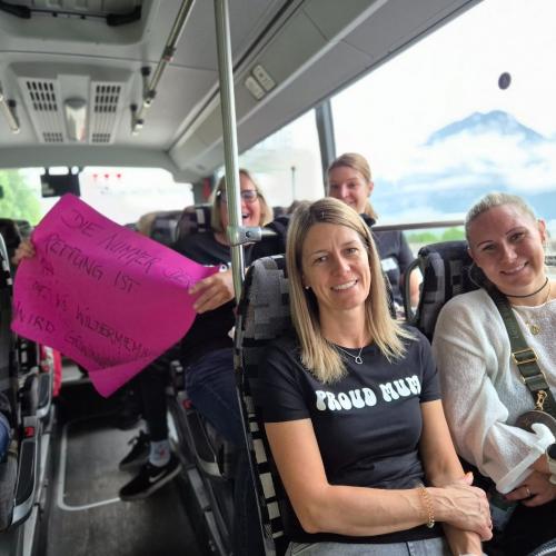 Anreise zur Sicherheitsolympiade 