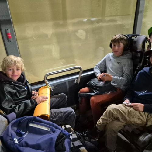 Anreise zur Sicherheitsolympiade 