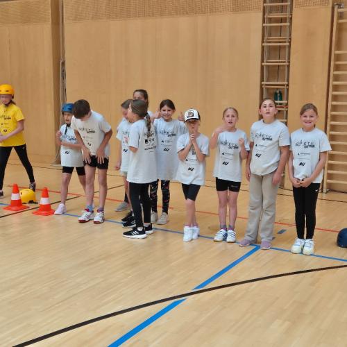 bereit für den Bewerb 