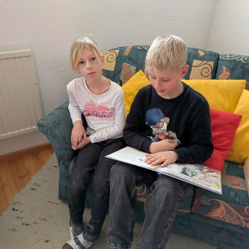 Gemeinsame Lesestunde 