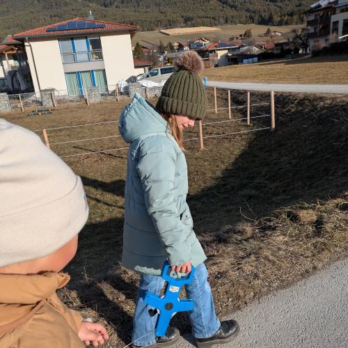 1 km quer durch Wildermieming 