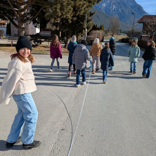 500 m haben wir schon 