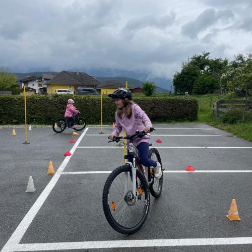 Radtechniktraining Slalom 