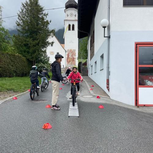 Radtechniktraining Rampe 