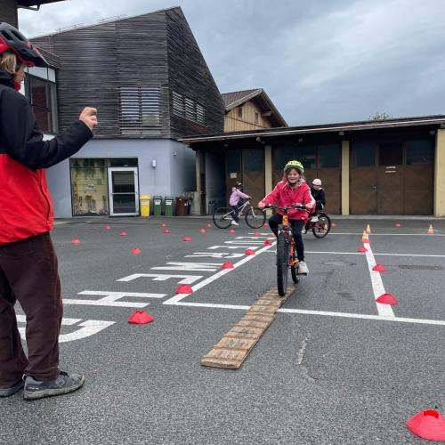 Radtechniktraining Rampe 