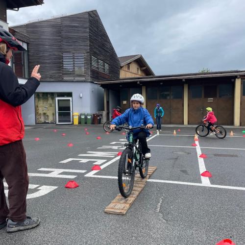 Radtechniktraining Rampe