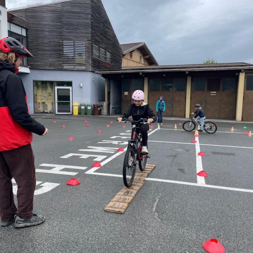 Radtechniktraining Rampe 
