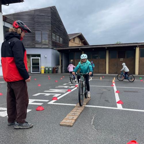 Radtechniktraining Rampe 