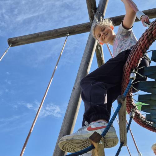 noch eine Klettermeisterin 