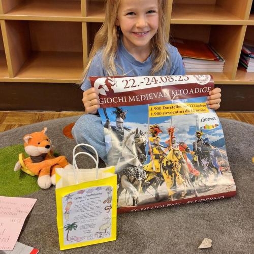 Die 2. Stufe stellt ihre Ferienplaudertasche vor