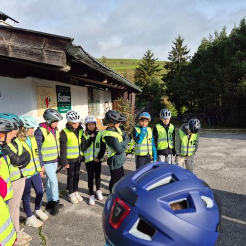 1. Radfahrübung in Untermieming