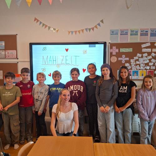 Die 3. Stufe bereitet die gesunde Jause zu