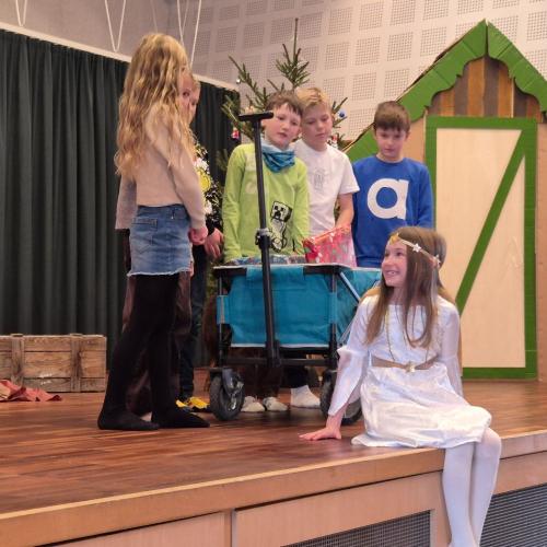 Probe für die Weihnachtsaufführung