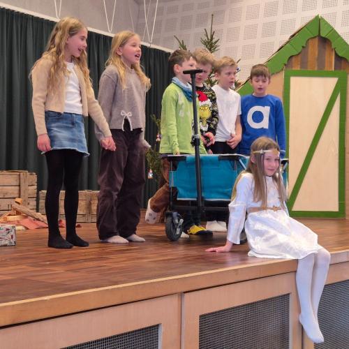 Probe für die Weihnachtsaufführung