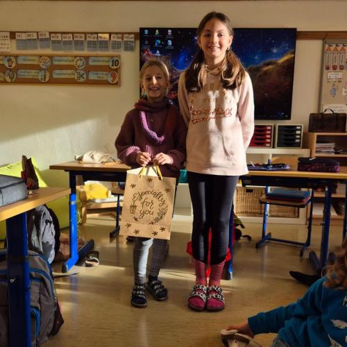 Wichteln in der 4. Stufe