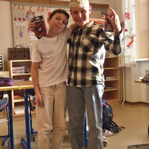 Wichteln in der 4. Stufe