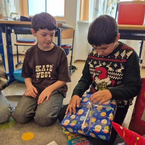 Wichteln in der 4. Stufe