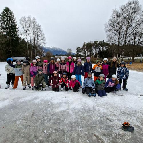 Die 3. und 4. Stufe beim Eislaufen