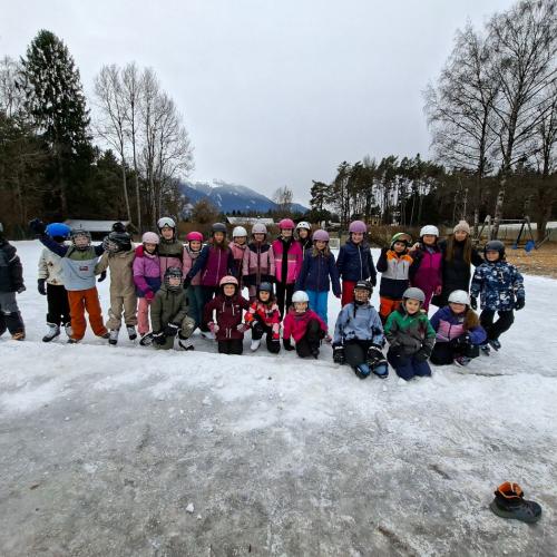 Die 3. und 4. Stufe beim Eislaufen