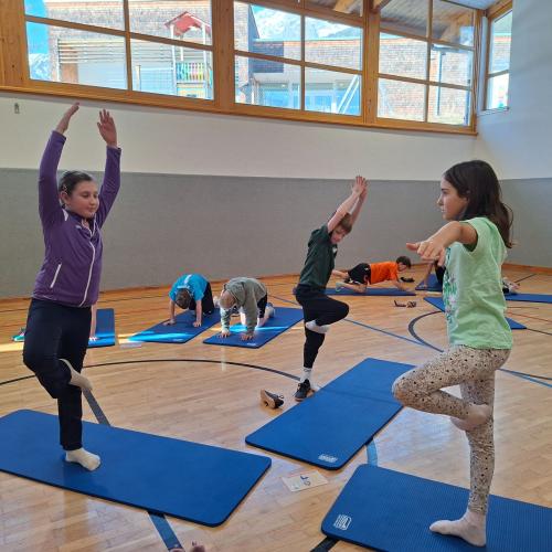 Yoga im Turnunterricht