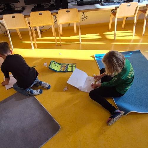 Lernen in der Aula 