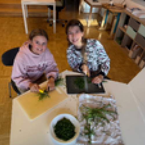ein paar Kräuter passen perfekt zu unseren Kartoffeln 