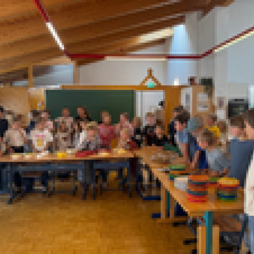 das Buffet ist angerichtet 