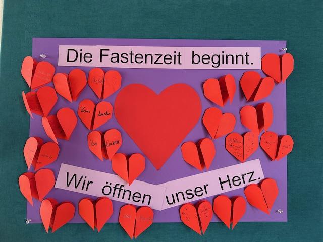 Wir öffnen unser Herz