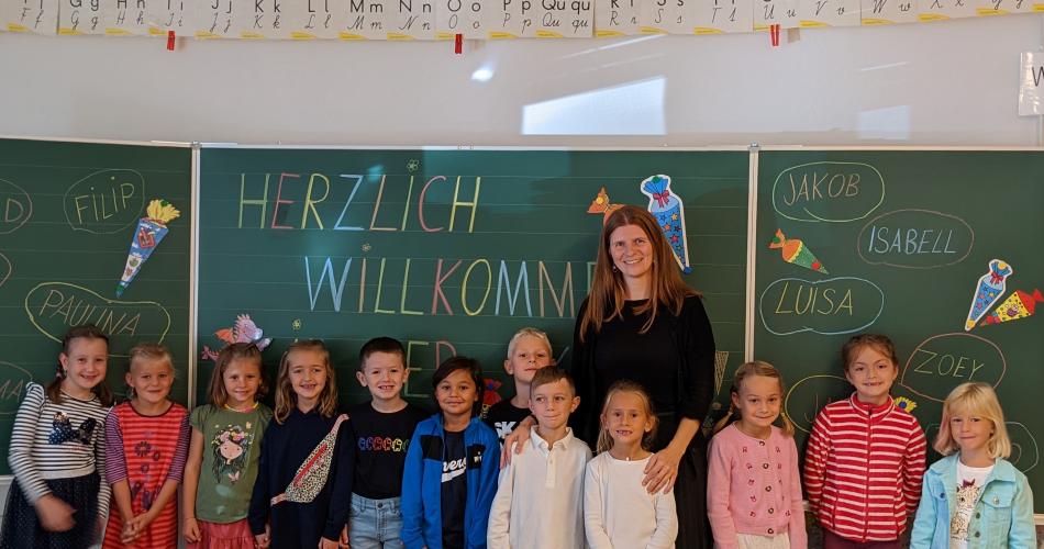 erstes Klassenfoto 