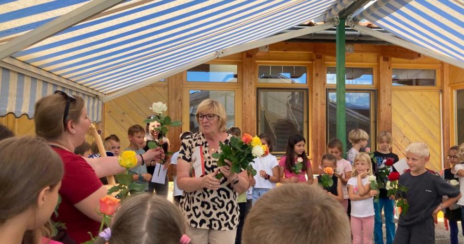 Verabschiedung der Werklehrerin