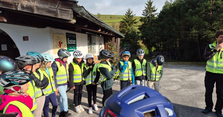 1. Radfahrübung in Untermieming