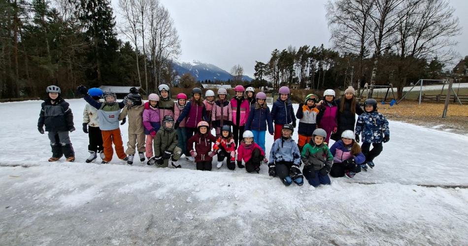 Die 3. und 4. Stufe beim Eislaufen